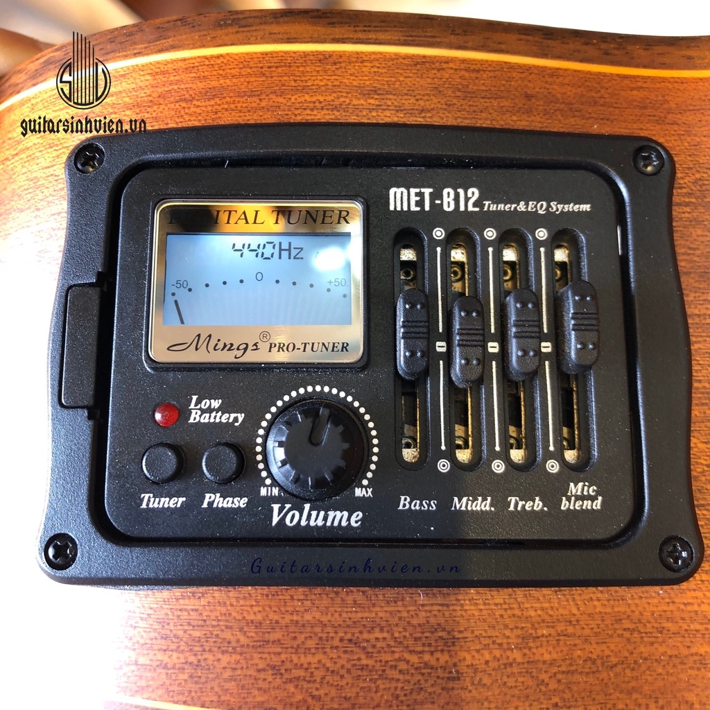 EQ Guitar MET B12 CHÍNH HÃNG Mings - EQ đàn acoustic, classic