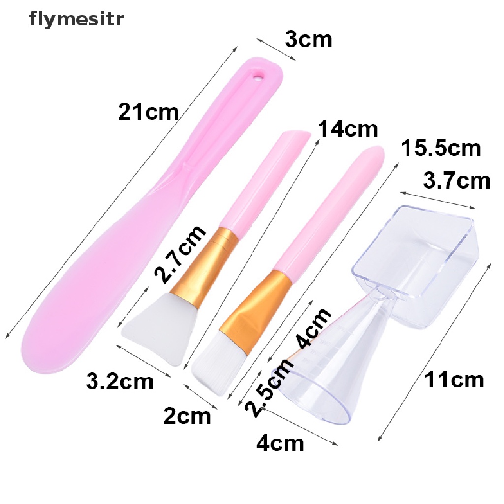 [Hàng mới về] Set dụng cụ silicon đắp mặt nạ DIY tiện lợi | BigBuy360 - bigbuy360.vn