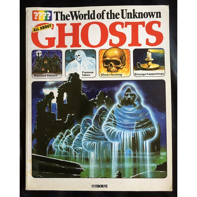 Sách - Anh: The World of the Unknown All About Ghosts