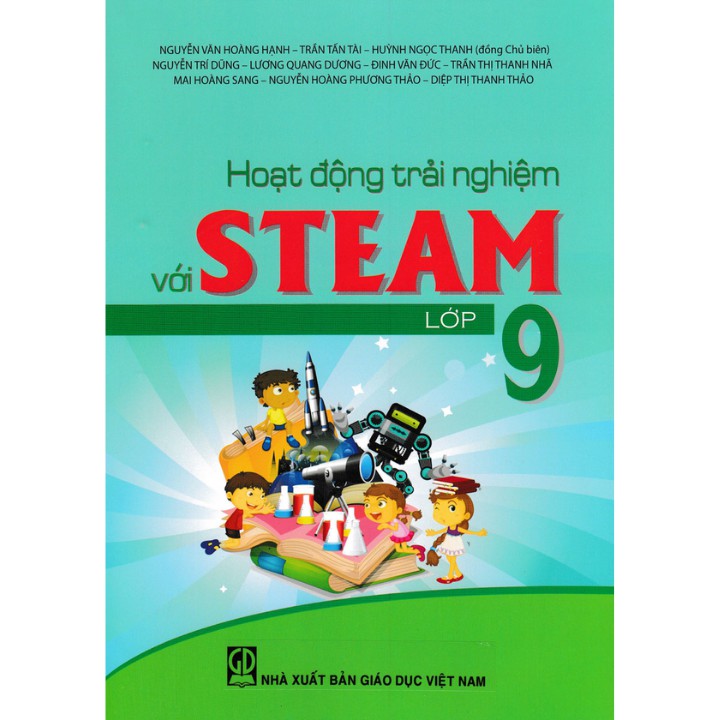 Sách - Hoạt động trải nghiệm với STEAM lớp 9