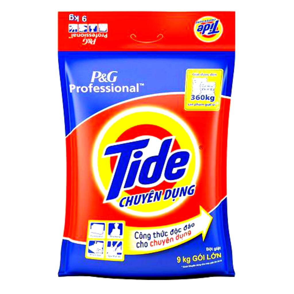 Bột Giặt Tide chuyên dụng 9kg