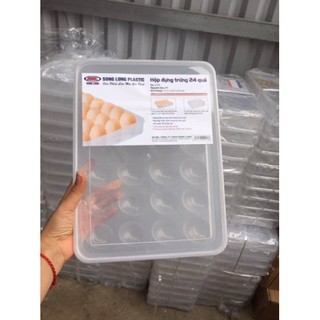 Hộp để trứng- khay để trứng ( sz 24 quả)