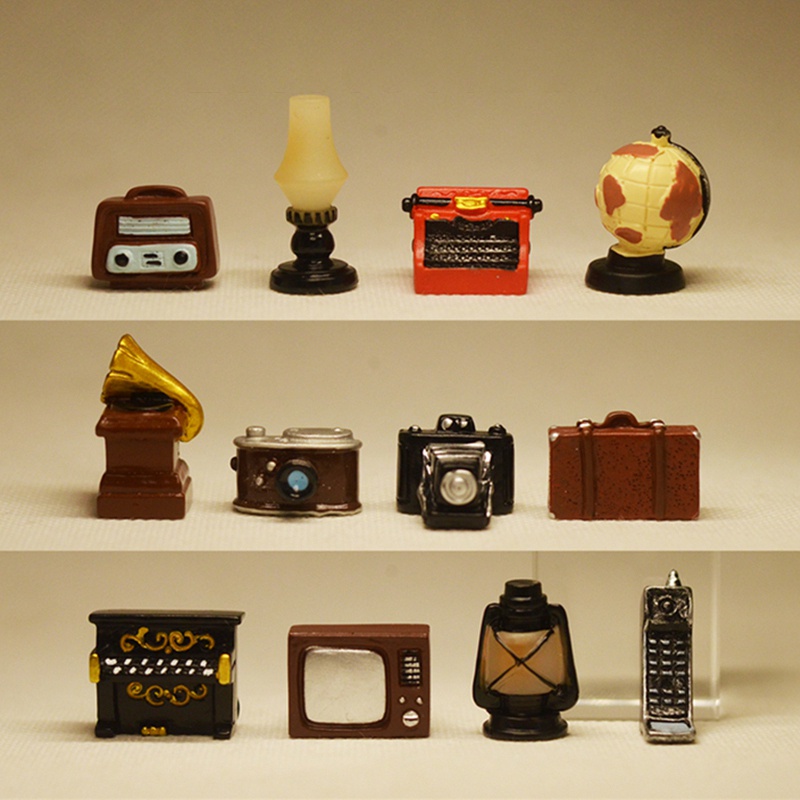 Mô Hình Trang Trí Để Bàn Phong Cách Retro Độc Đáo