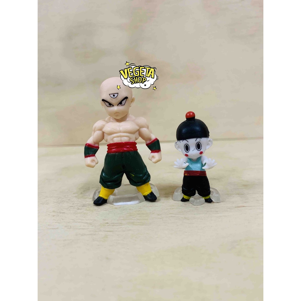 Mô hình Dragon Ball - Adverge Dragon Ball - SonGoku Master Roshi Tien Shinhan Chiaotzu Broly Bardock Oolong - Cao 3~7cm