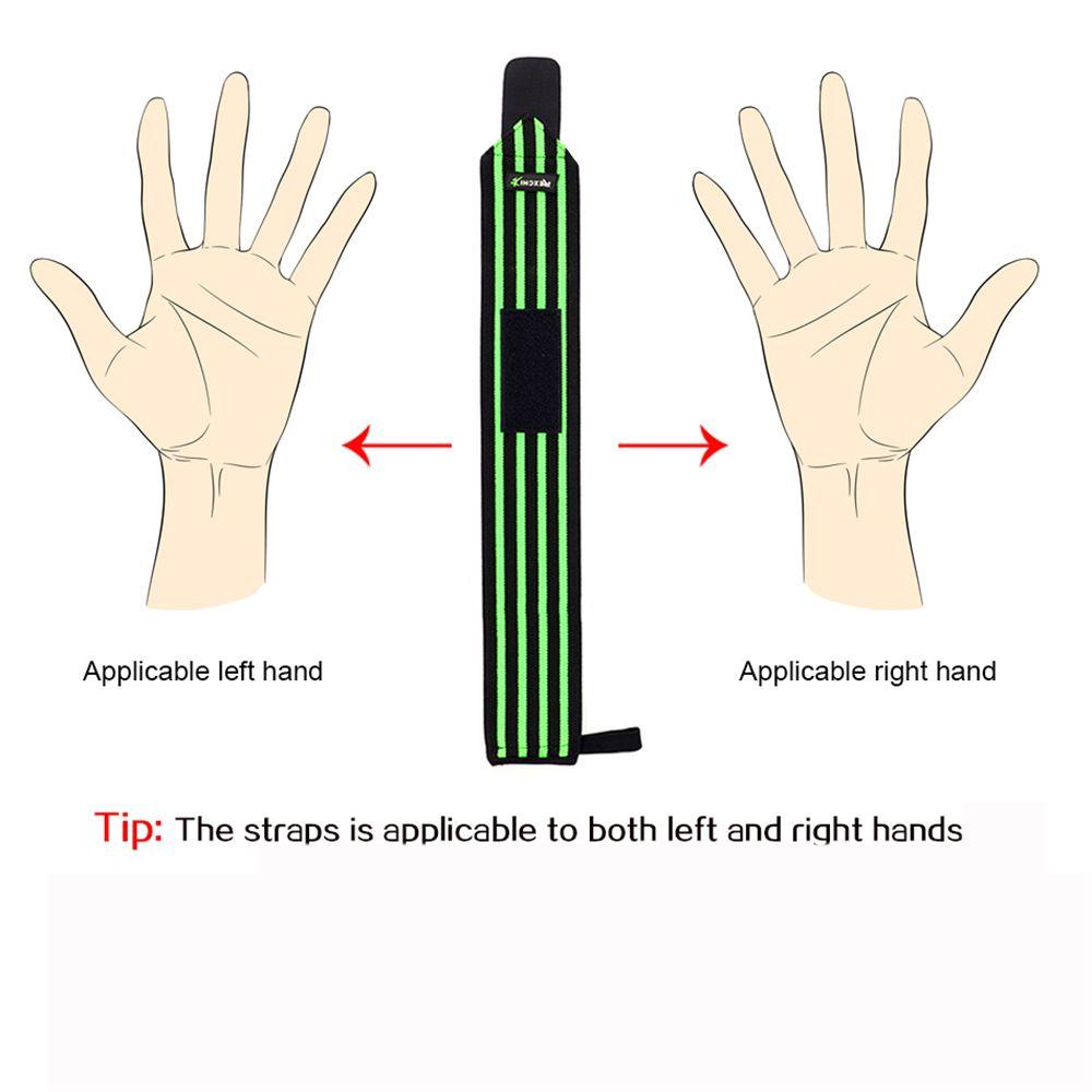 Băng Quấn Cổ Tay Co Giãn Hỗ Trợ Nâng Tạ Tiện Dụng