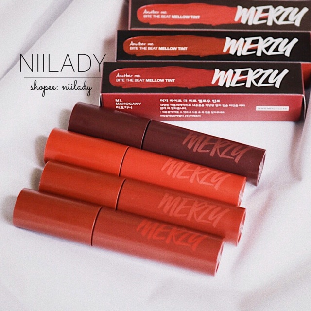  (MÀU MỚI) Son Merzy Dreamy Late Night Mellow Tint