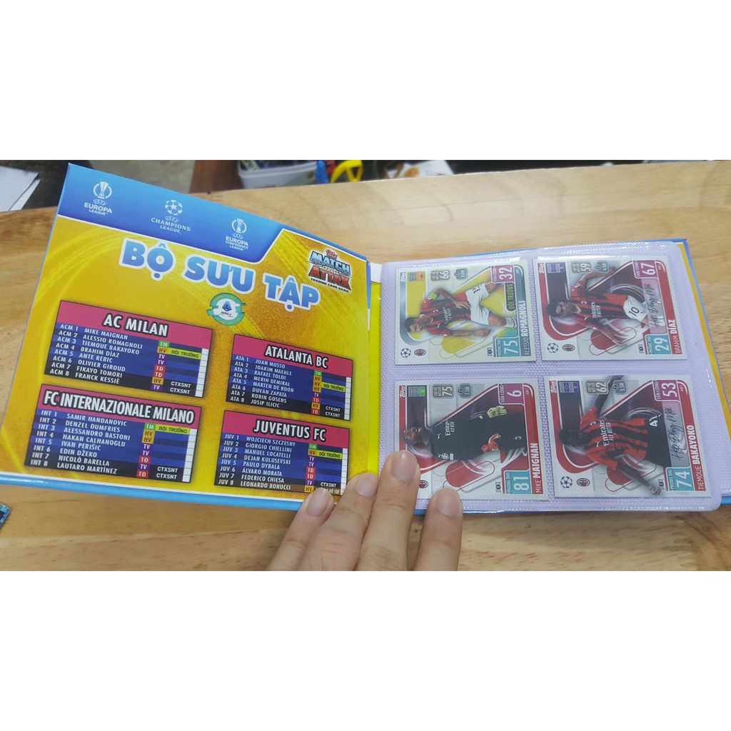 BST Album thẻ in Match Attax 2021/2022 Serie A