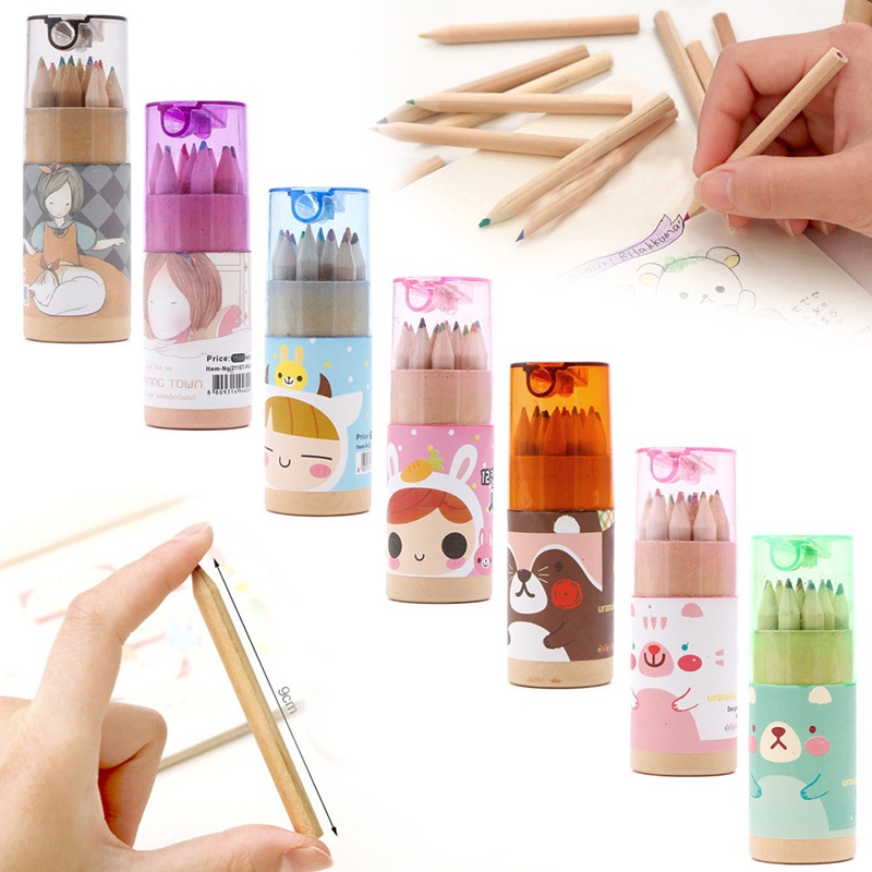 Set 12 Bút Chì Màu Vẽ Phác Thảo Chuyên Nghiệp