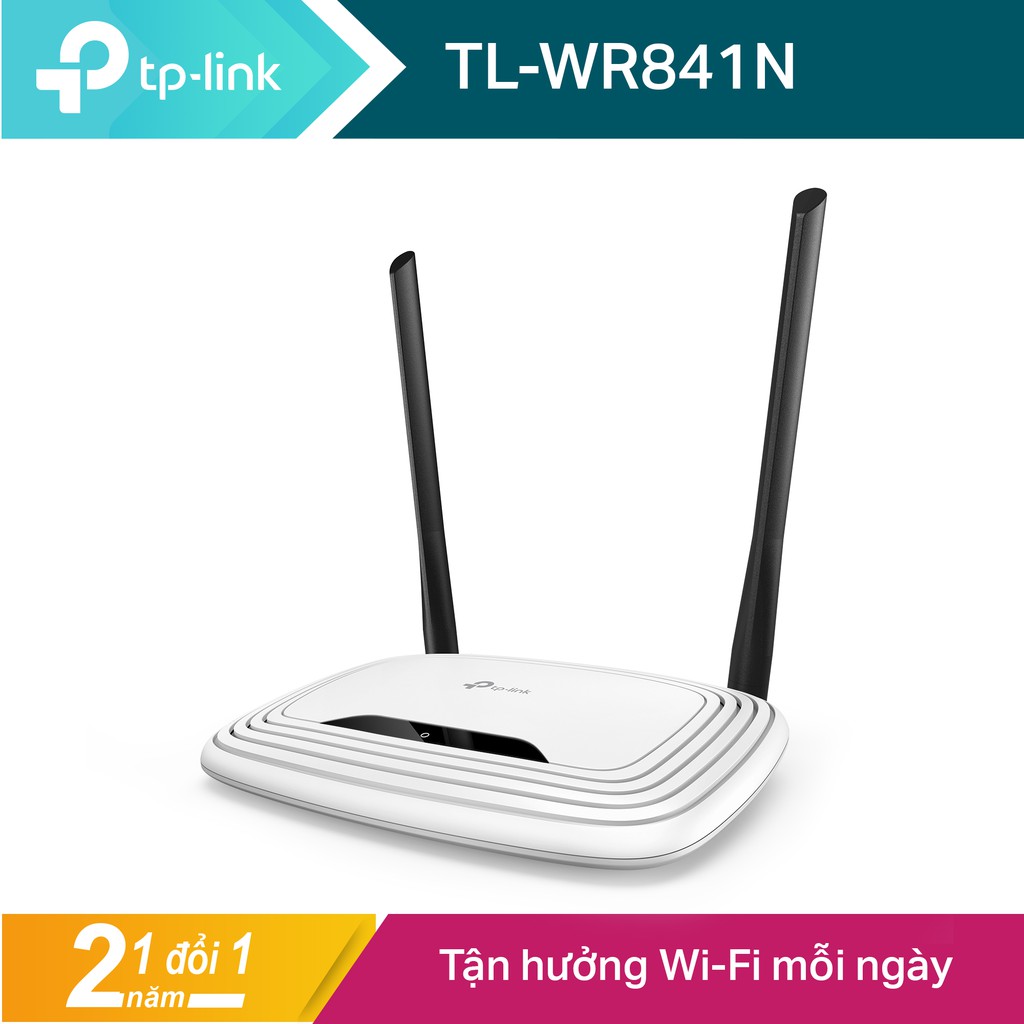 TP-Link N 300Mbps Bộ phát wifi không dây (Thiết bị mạng) - TL-WR841N (Tiếng Việt) - Hàng Chính Hãng | BigBuy360 - bigbuy360.vn