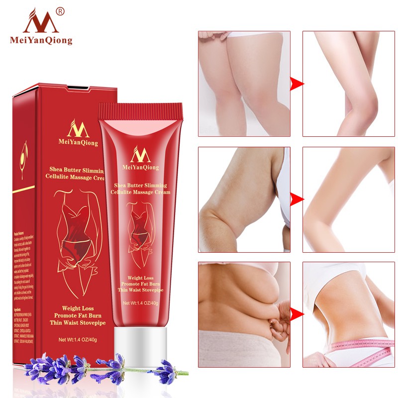 Kem Massage MeiYanQiong 40g Giảm Cân Thúc Đẩy Đốt Cháy Mỡ