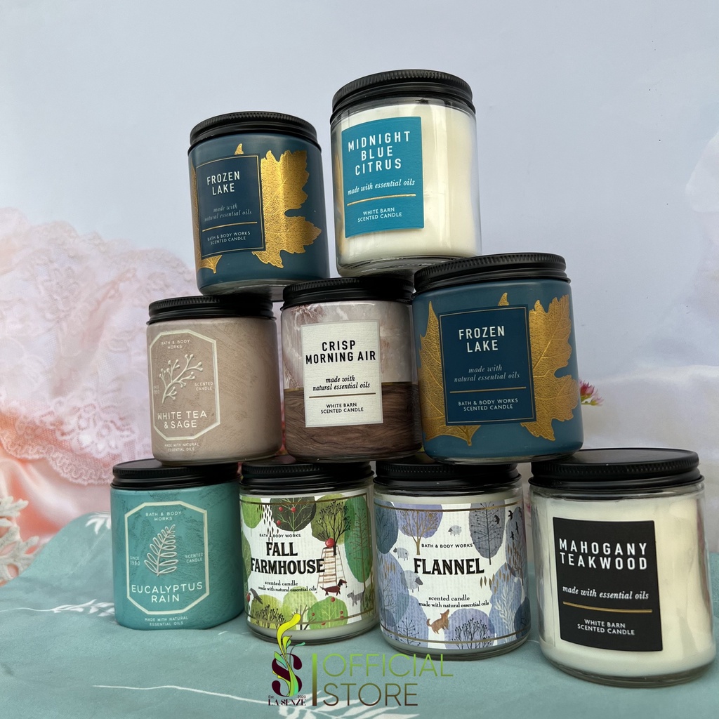 Nến Thơm Bath and Body Works BBW (1 Bấc) - Made in USA