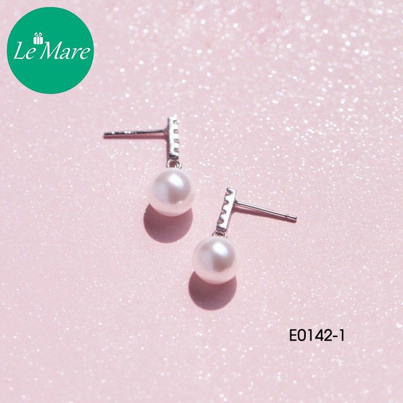 [Mã WAFAM22 hoàn 15% tối đa 50k xu đơn 150k] Khuyên tai bạc thời trang Little Pearl Le'mare Jewelry E0142-1