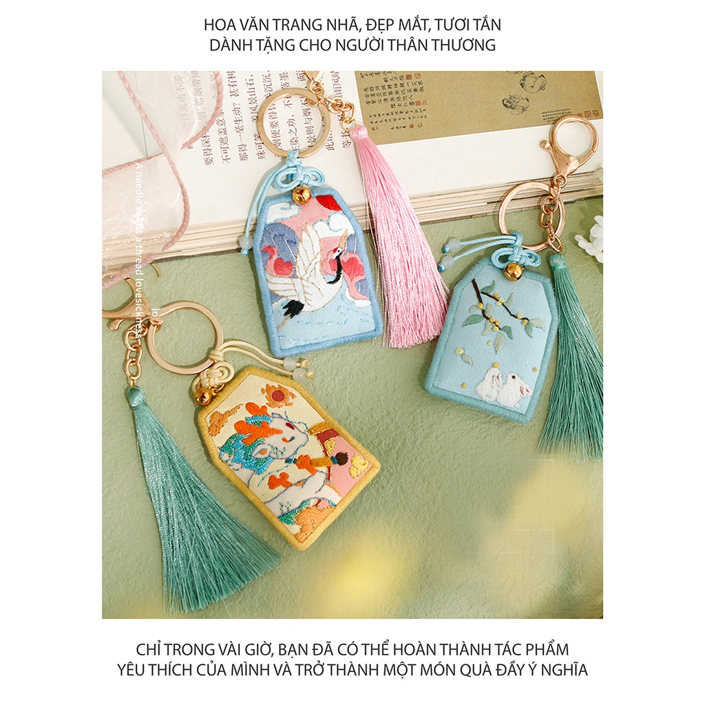 BỘ KIT/DIY TỰ LÀM MÓC KHÓA TÚI PHƯỚC NEMO HANDMADE - BKAKE