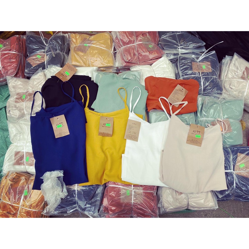 [KÈM QUÀ TẶNG] Váy hai dây dáng suông chất đẹp nhiều màu [s] | BigBuy360 - bigbuy360.vn