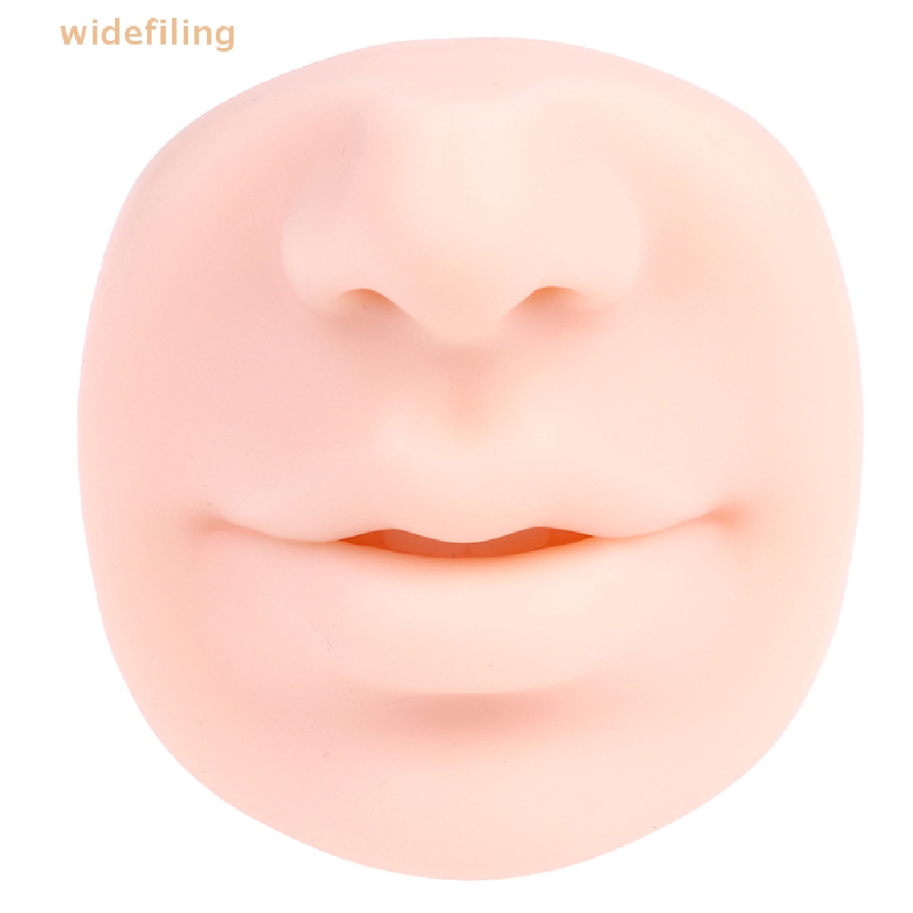 Mô Hình Mặt Người Bằng Silicone 5D Dùng Thực Hành Xăm Môi