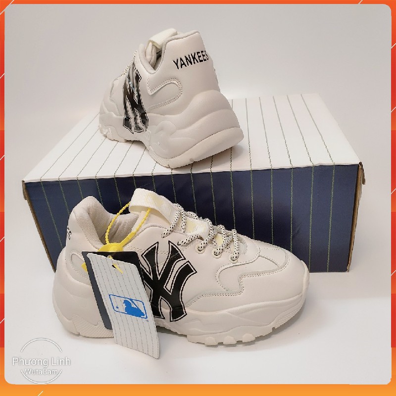 Giày thể thao nữ Phuong linh 86 shop giày Sneakers NY LA Hàn Quốc tăng chiều cao Nam Nữ bản đế tách chuẩn