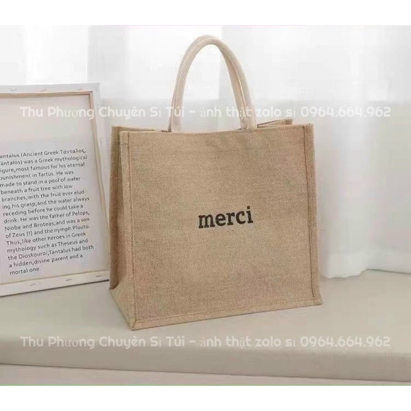 [RẺ NHẤT SHOPPE] Túi cói đi biển SOMEDAY MERCI, túi du lịch phong cách hàn xẻng kiểu dáng vintage (hàng loại 1 không xù)