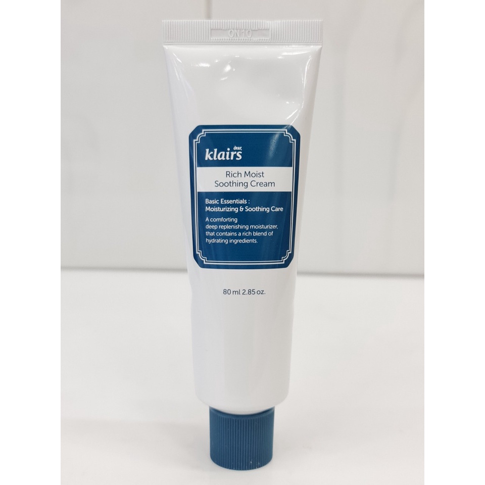 Kem Dưỡng Ẩm Dành Cho Da Khô Mất Nước Dear Klairs Rich Moist Soothing Cream 80ml Hàn Quốc