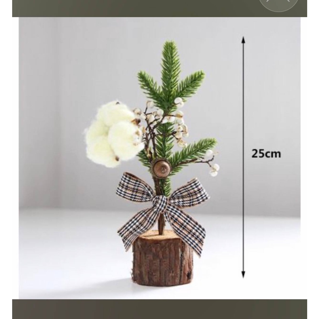 Đồ trang trí giáng sinh nhỏ và rẻ [ Đồng Giá] ( cây Noel nhỏ để bàn ,  cây thông , tuần lộc , dây treo trang tri )