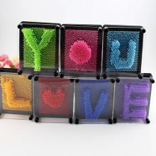 Bộ tạo hình 3D thông minh Pinart Montessori, đồ chơi Pinart 3D, khắc chữ, in dấu vân tay-Size 18cm