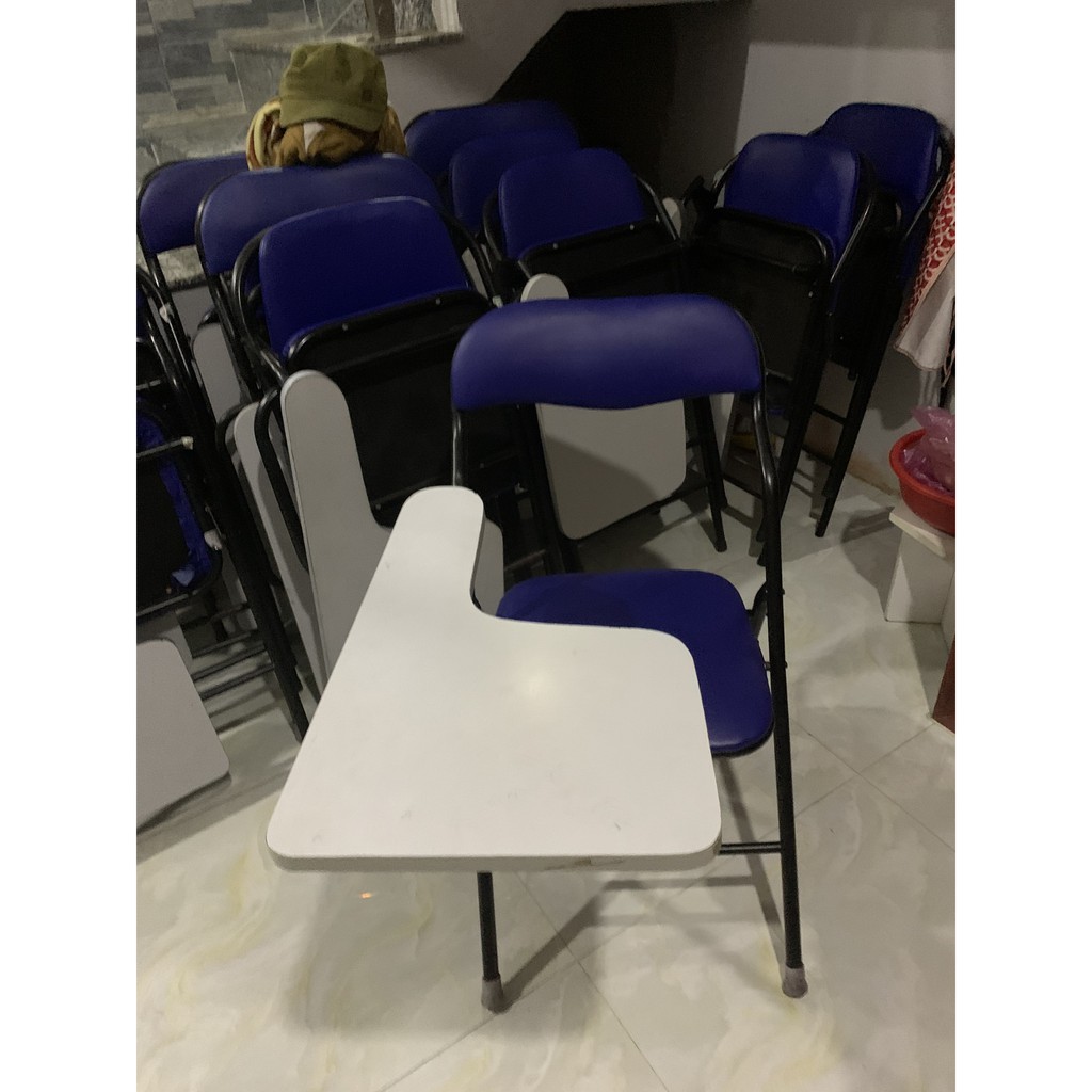 Thanh lí ghế gấp liền bàn học sinh, ghế gấp