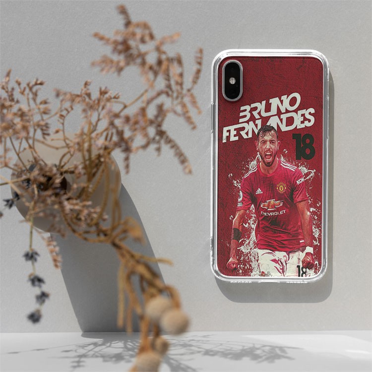 Ốp lưng ốp Iphone Bruno Fenandes Manchester United độc đáo từ 6 đến 12 MAN20210350