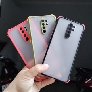Ốp nhám viền màu bảo vệ camera Xiaomi Redmi 9