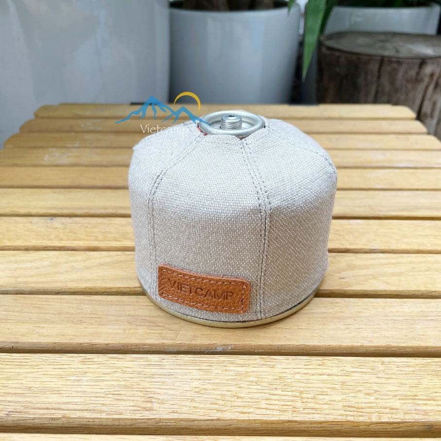 Vải bọc bình ga mini Vietcamp cho 2 loại bình dài 220g - tròn 230g