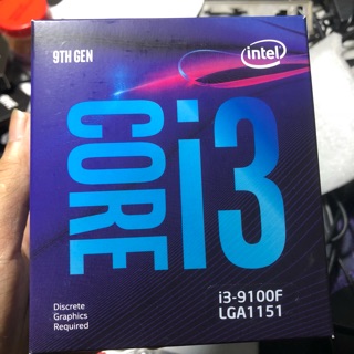 Cpu i3 9100f