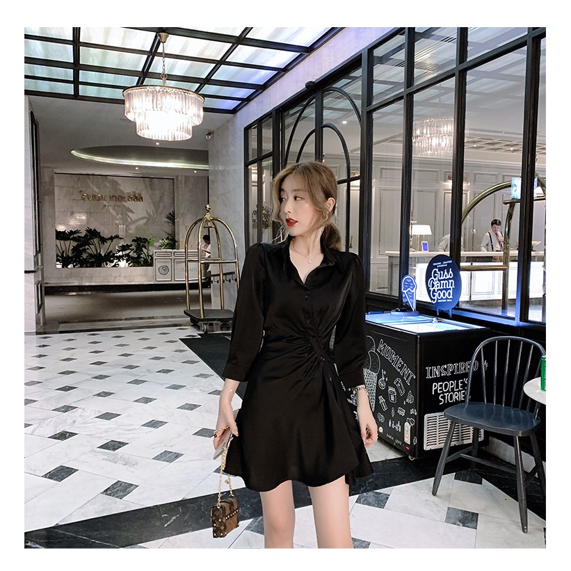 Váy Xoắn Eo Kèm Quần Cùng Chất Liệu | BigBuy360 - bigbuy360.vn