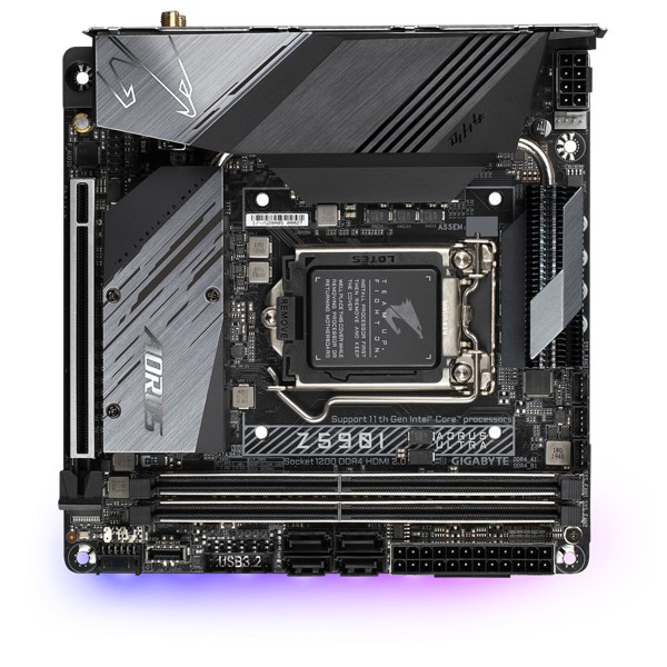 Bo mạch chủ Mainboard GIGABYTE Z590i AORUS ULTRA hàng chính hãng bảo hành 36T