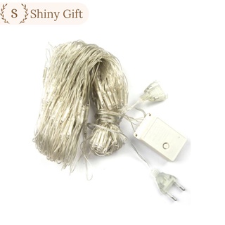 Đèn rèm led lưới cá vàng, đủ màu
