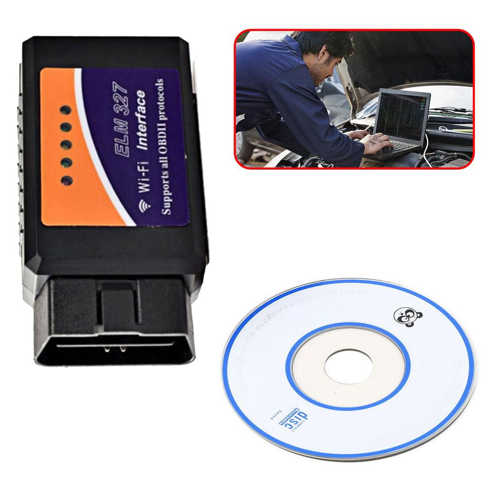 Thiết bị đọc quét chẩn đoán lỗi OBD2 ELM327 WiFi Bluetooth cho xe hơi