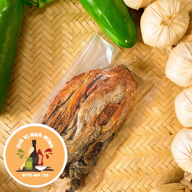 CẢI MUỐI NGUYÊN LÁ ĐỎ NGƯỜI HOA THÔNG DỤNG GÓI 100GR-500GR