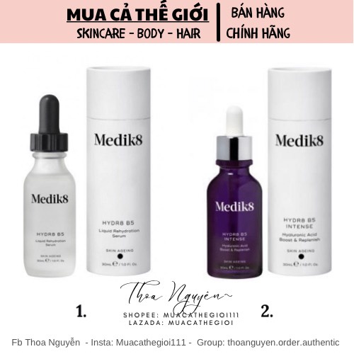 Serum phục hồi cấp ẩm B5 Medik8