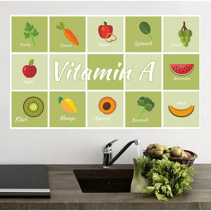 Giấy dán tường bếp ( size 75x45cm và 60x90cm) | BigBuy360 - bigbuy360.vn