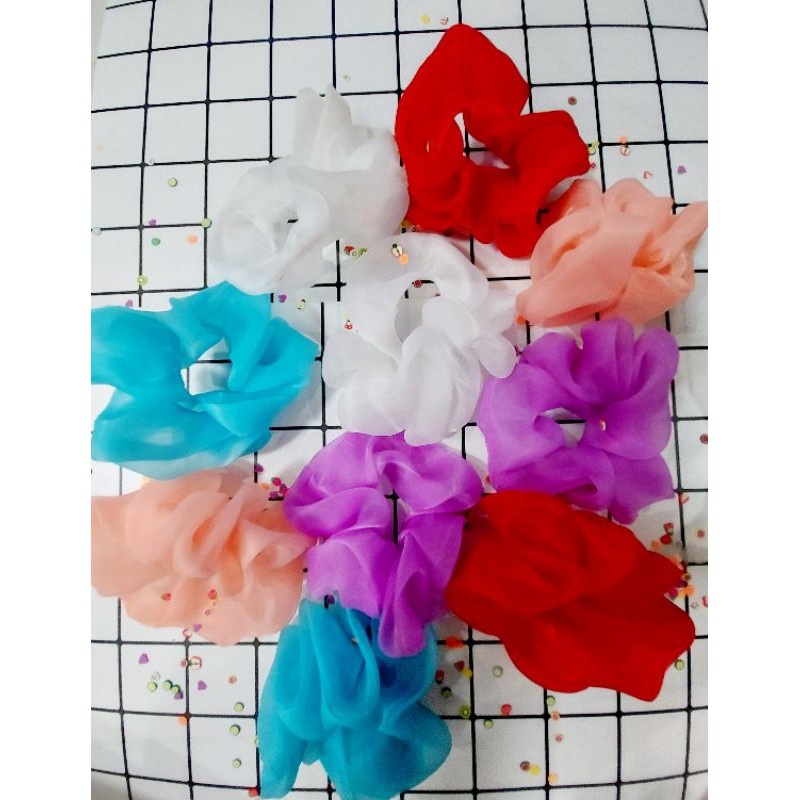 [Mua 1 Tặng 1]Scrunchie Dây Cột Tóc phồng bắt trend