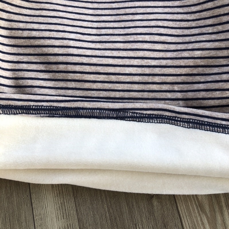 Áo giữ nhiệt bé trai cao cổ lót nỉ dày ấm