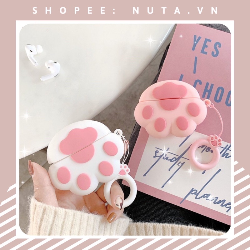 Vỏ bảo vệ tai nghe bluetooth Airpods bằng Sillicone dẻo, ốp Case cute, Airpods 2/pro &lt; NHIỀU MẪU&gt;