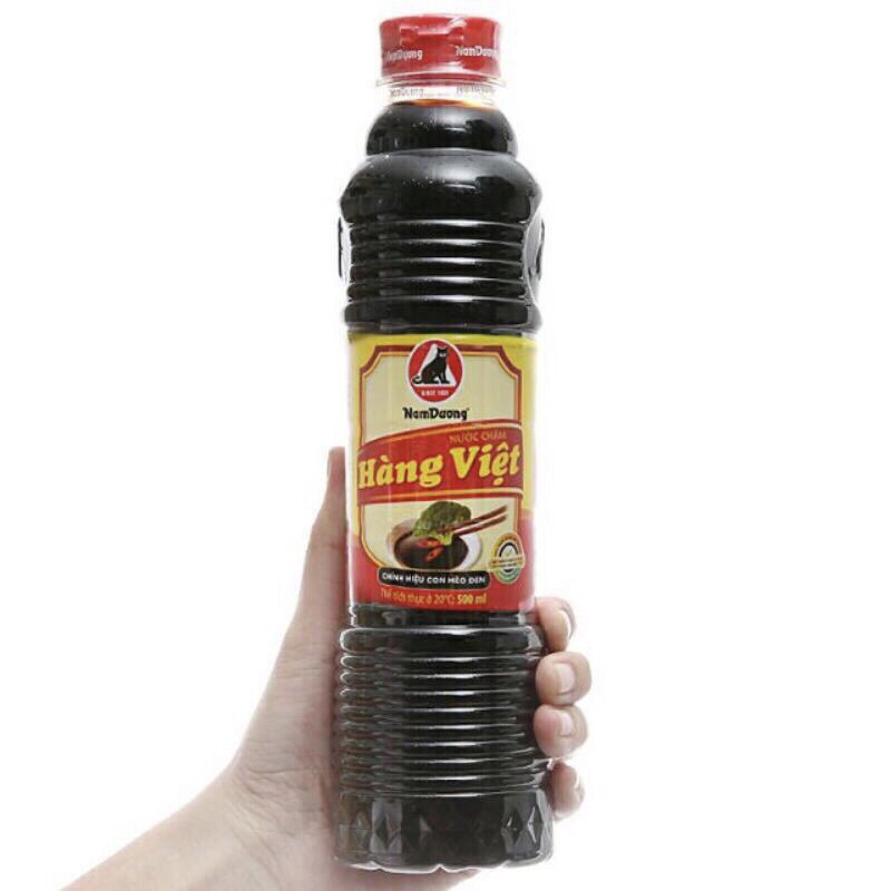 Nước tương Hàng Việt thùng 24 chai x 500ml