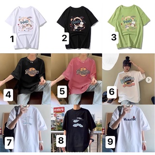 Áo thun unisex phong cách Hàn Quốc, cá tính, năng động