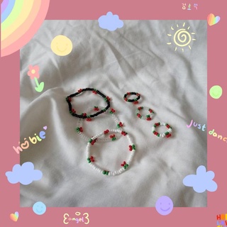 | cherry | vòng tay, nhẫn khu vườn cherry