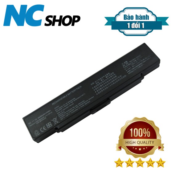 Pin laptop Sony Vaio VGN-AR, VGN-CR, VGN-NR, VGN-C, VGN-SZ – BPS9 ĐEN – 6 CELL