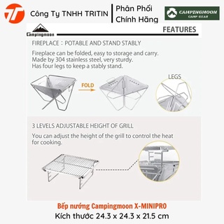 Bếp Nướng CAMPINGMOON X-MINIPRO | TRITINCO