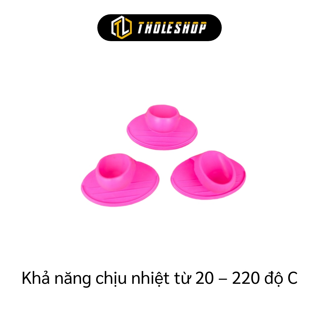 Miếng Kẹp Nhấc Nồi - Combo 2 Cái Găng Kẹp Silicon Chống Nóng, Không Trơn Trượt 4613