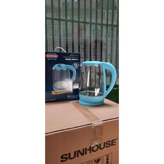 Ấm đun thủy tinh sunhousequà km ensure..