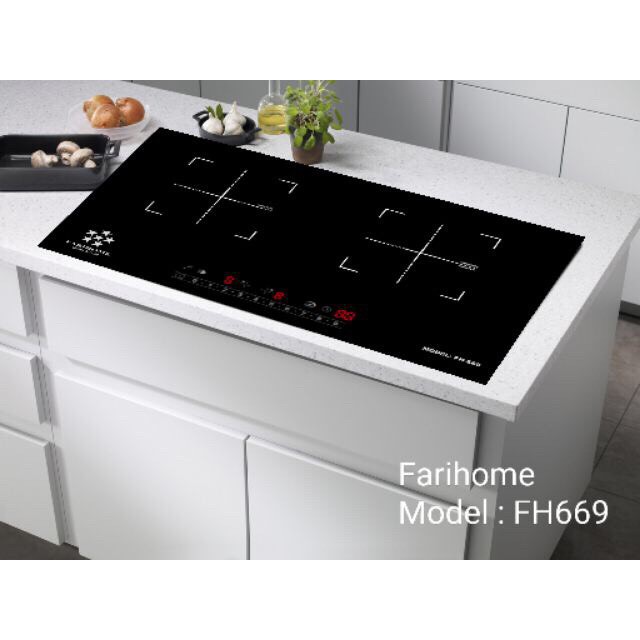 Bếp điện từ đôi Farihome siêu tiết kiệm điện