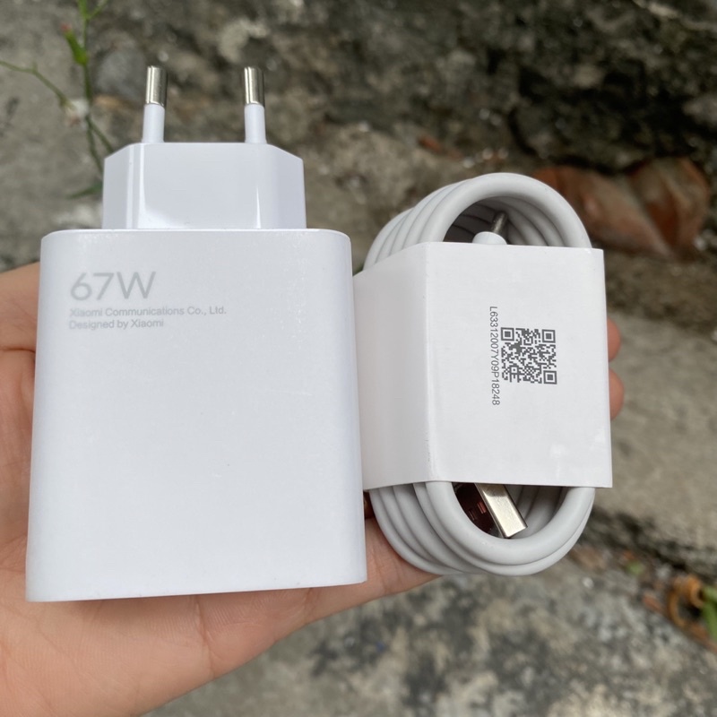 Bộ sạc nhanh Xiaomi 67W chuẩn hãng, Sạc nhanh Turbo Charging