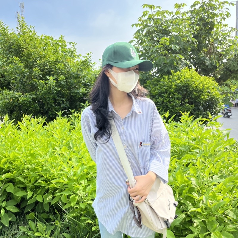 Mũ lưỡi trai nam nữ Ulzzang đẹp, nón kết thêu chữ phong cách basic trẻ trung form unisex vải kaki - nhung mịn