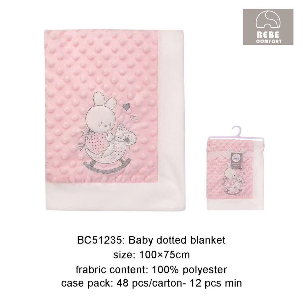 Chăn lông siêu mềm Bebe Comfort cho bé 75*100 cm